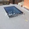 flat fixed skylight