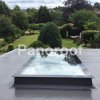 flat fixed skylight