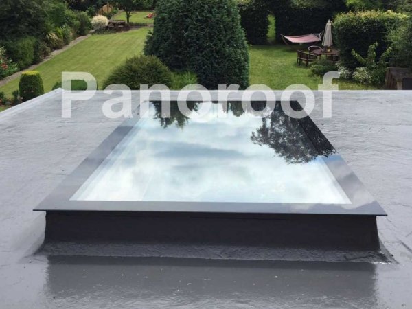 Flat roof skylight